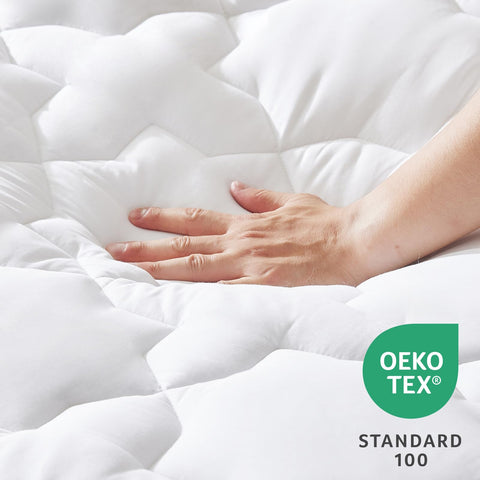 CozyLux 450GSM fill detail, plush support for nights