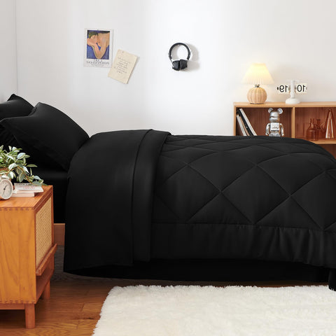 CozyLux Twin pillow sham closeup highlighting neat edge sewing