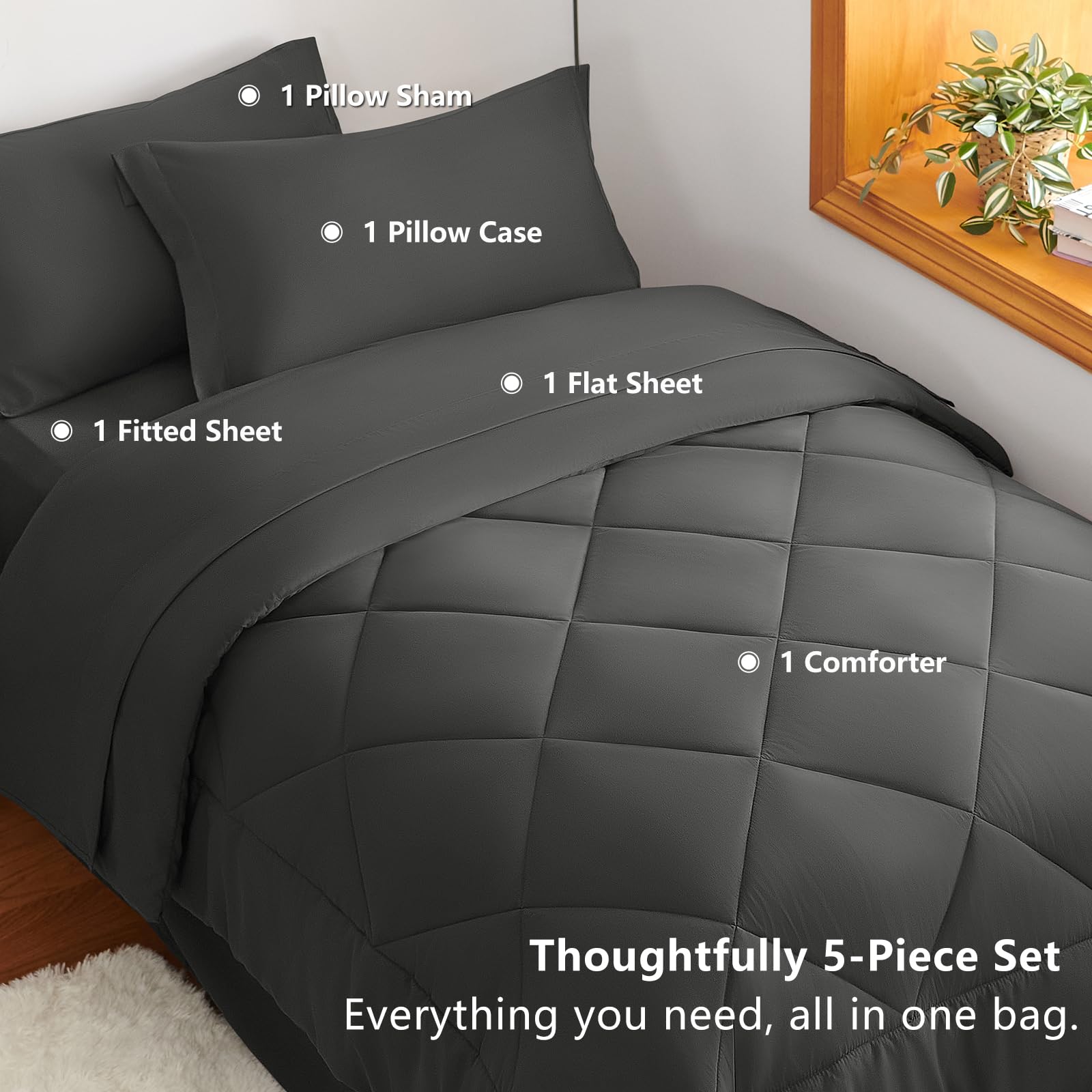 Cozylux elastic fitted sheet demonstrates secure grip on up to 14-inch mattresses