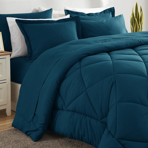 CozyLux vacuum-packaged bedding revealed and ready to fluff after air or sun