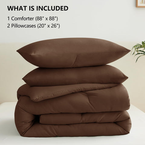 CozyLux vacuum-sealed packaging with quick fluff before use