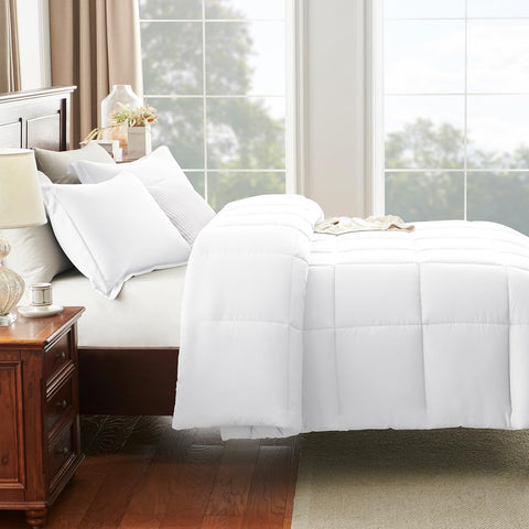 CozyLux all-season softness supports year-round comfort in any bedroom.
