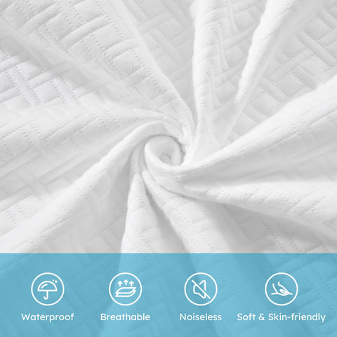 Cozymaker protector with deep-pocket fit for 8-21 inch mattresses