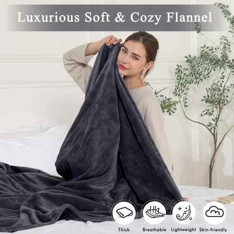COZYTY blanket used on bed during chilly nights for consistent warmth