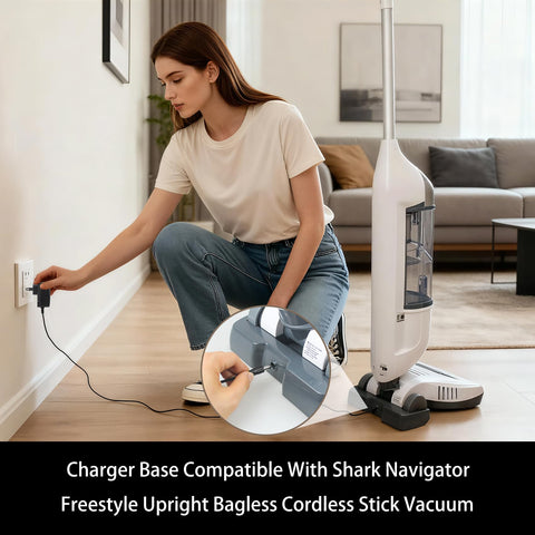 CPAI charger base for Shark SV1107 keeps cordless vacuum ready