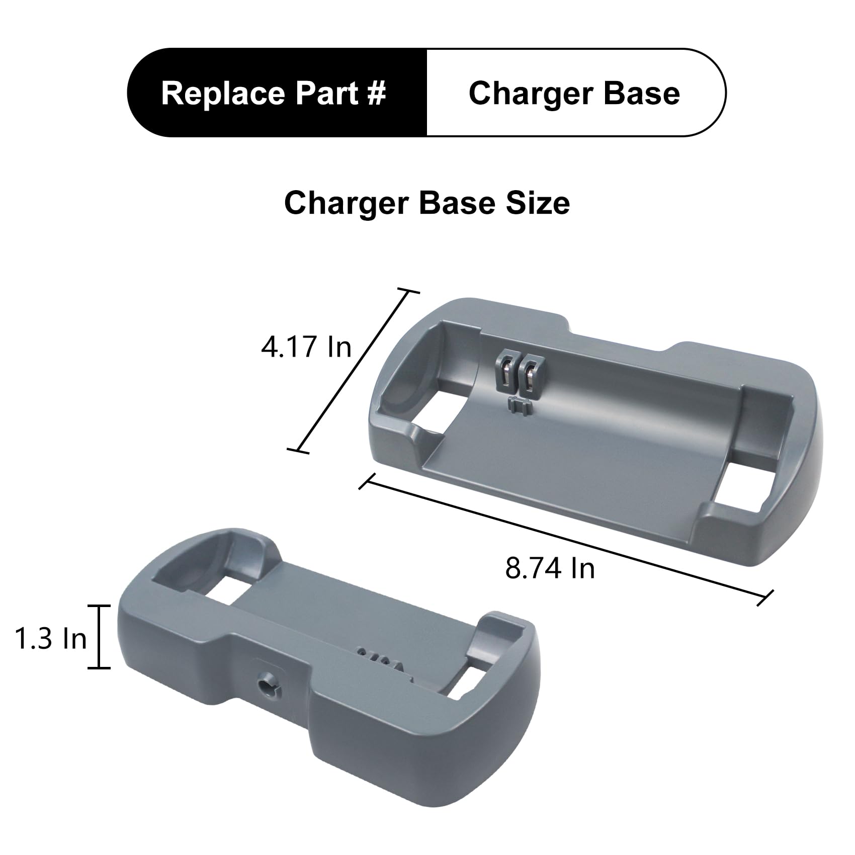 CPAI charger base for Shark SV1114 ensures steady power during cleaning