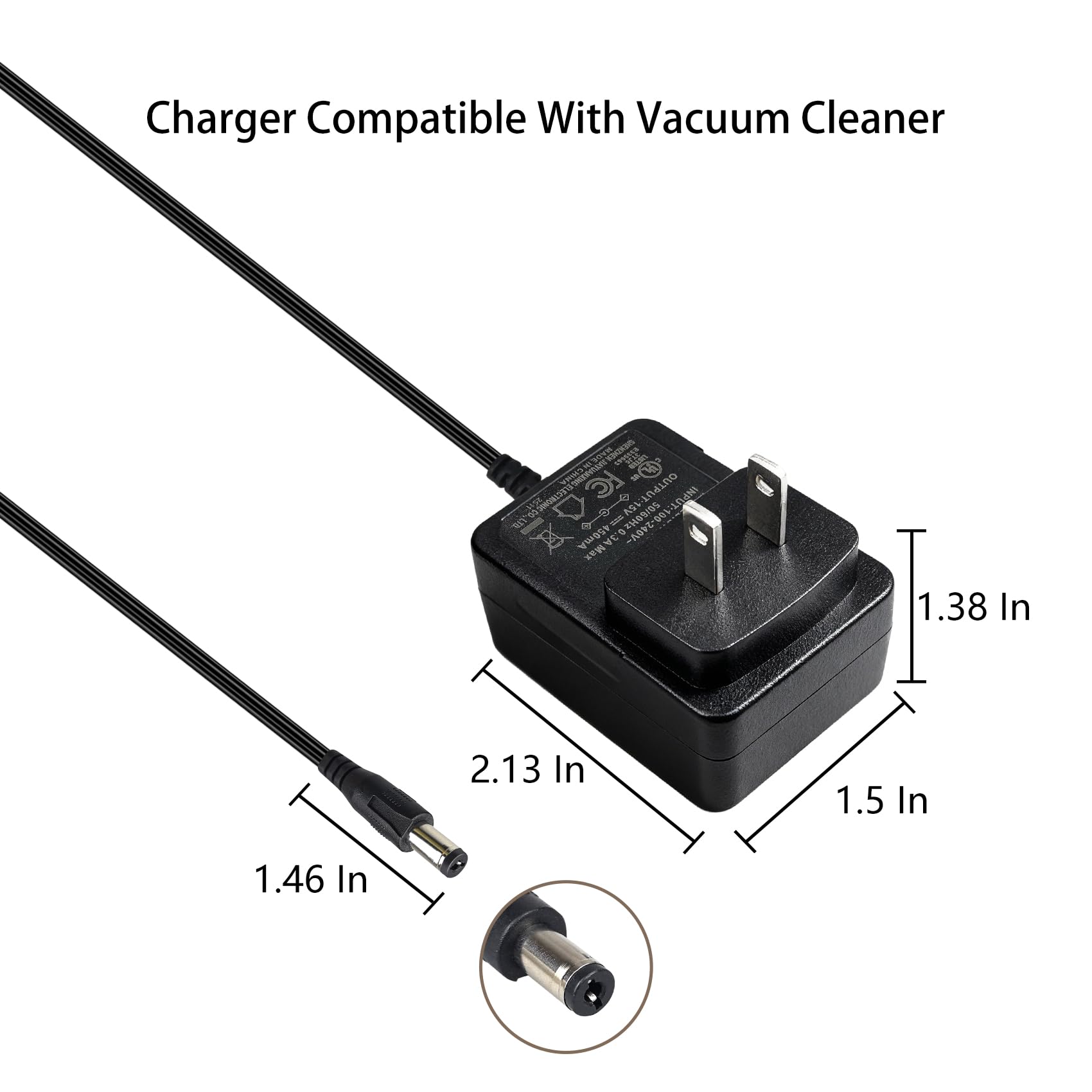 CPAI Navigator Freestyle charger base supports upright vacuum charging