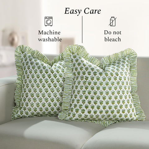 CPC 100% cotton pillow cover feels soft and durable