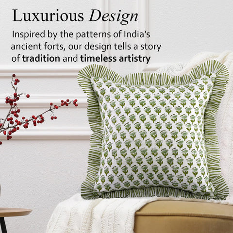 CPC 2-pack cotton pillow covers offer breathable comfort for daily use