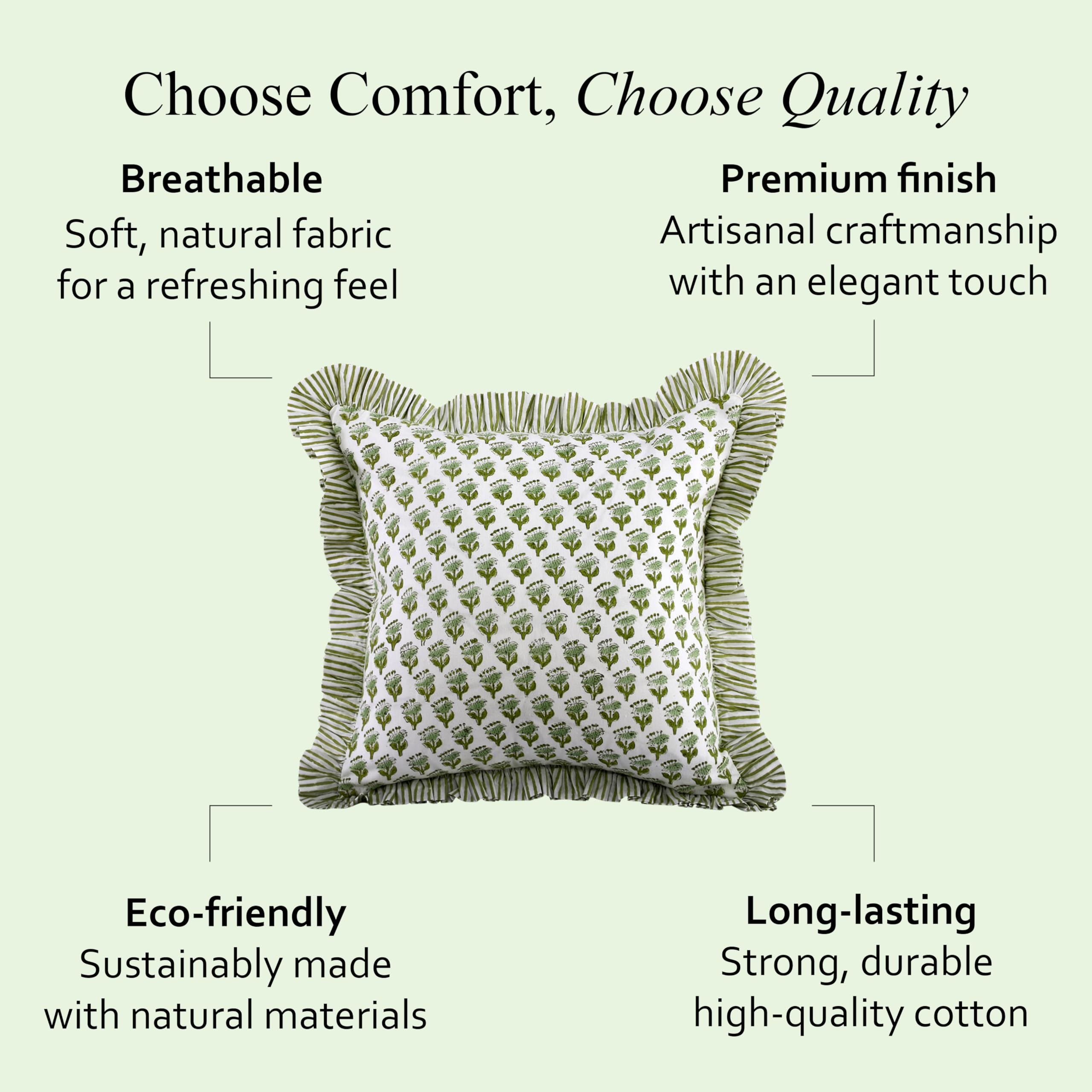 CPC Boho decor pillow set brightens entryways and seating