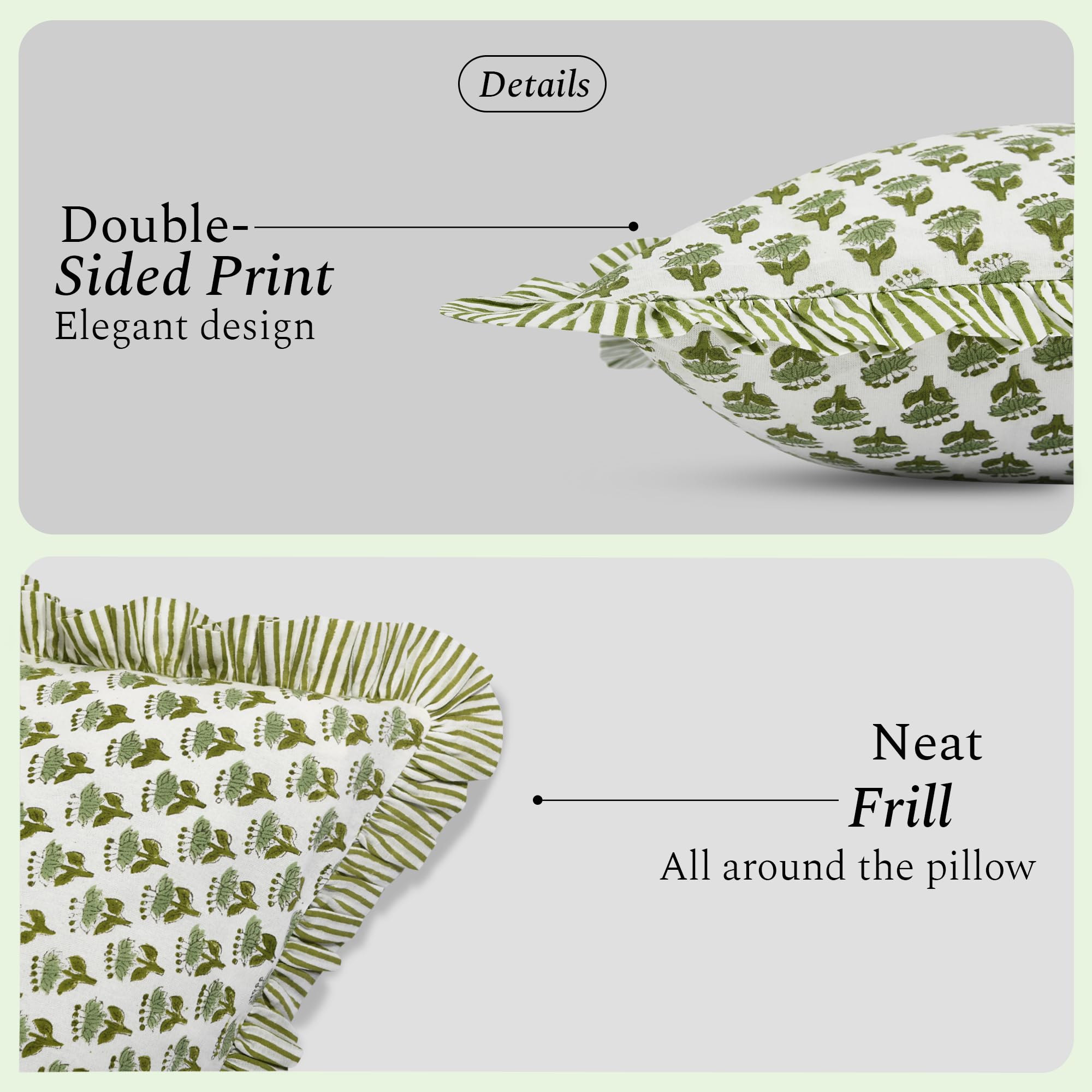CPC Boho patterned pillow covers set brings vintage charm to living room