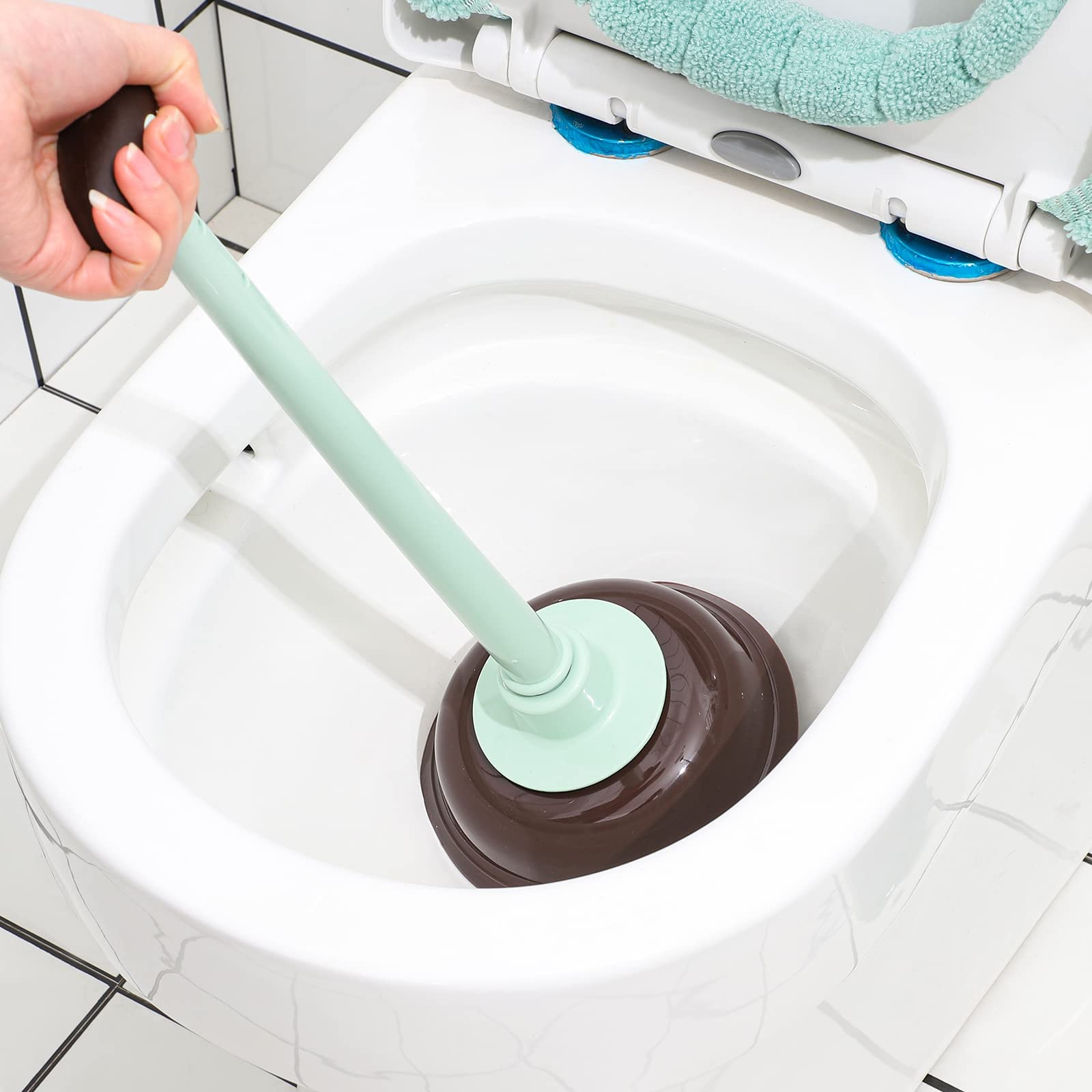 cq acrylic compact space-saving design fits small bathrooms