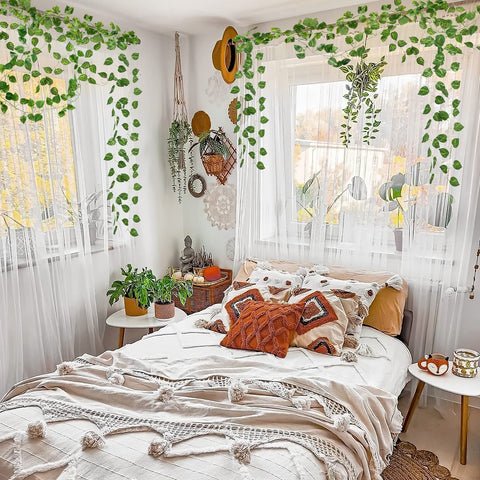 CQURE ivy garland showing 14 vine strands for versatile layouts