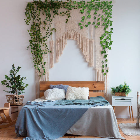 CQURE ivy garland is flexible and easy to trim for fit.