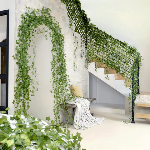 CQURE ivy garland wall decor ideas for rooms