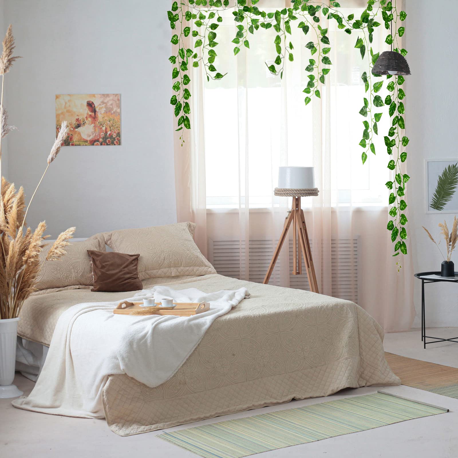CQURE ivy garland weather-ready for various environments