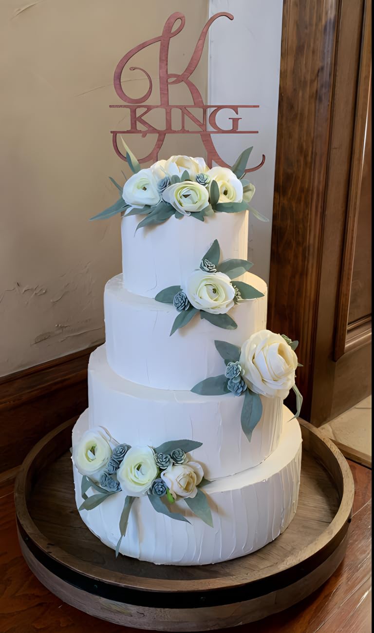 Crafare 5-tier foam cake dummy, 6-inch diameter, great for stage-ready party cake visuals.