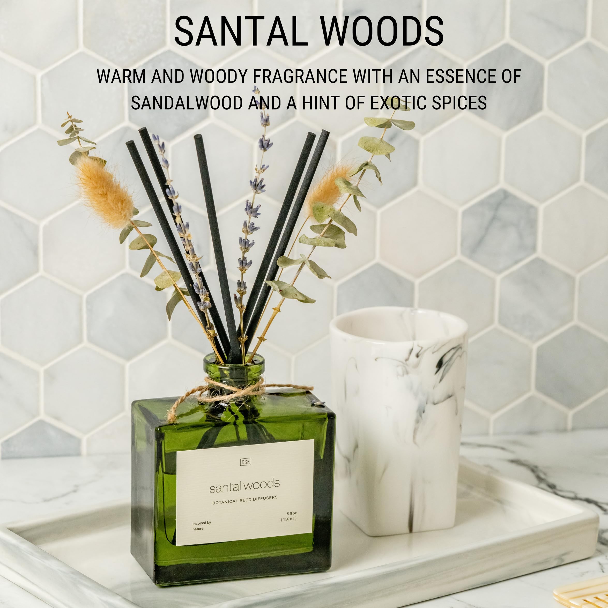 Craft and Kin dried flowers accent diffuser for natural decor.