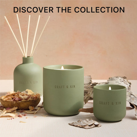 Craft & Kin gift-ready diffuser presents a thoughtful home accent.