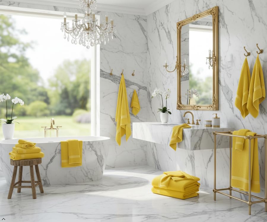 CraftBerry hotel-spa quality towels bring professional softness to your bathroom
