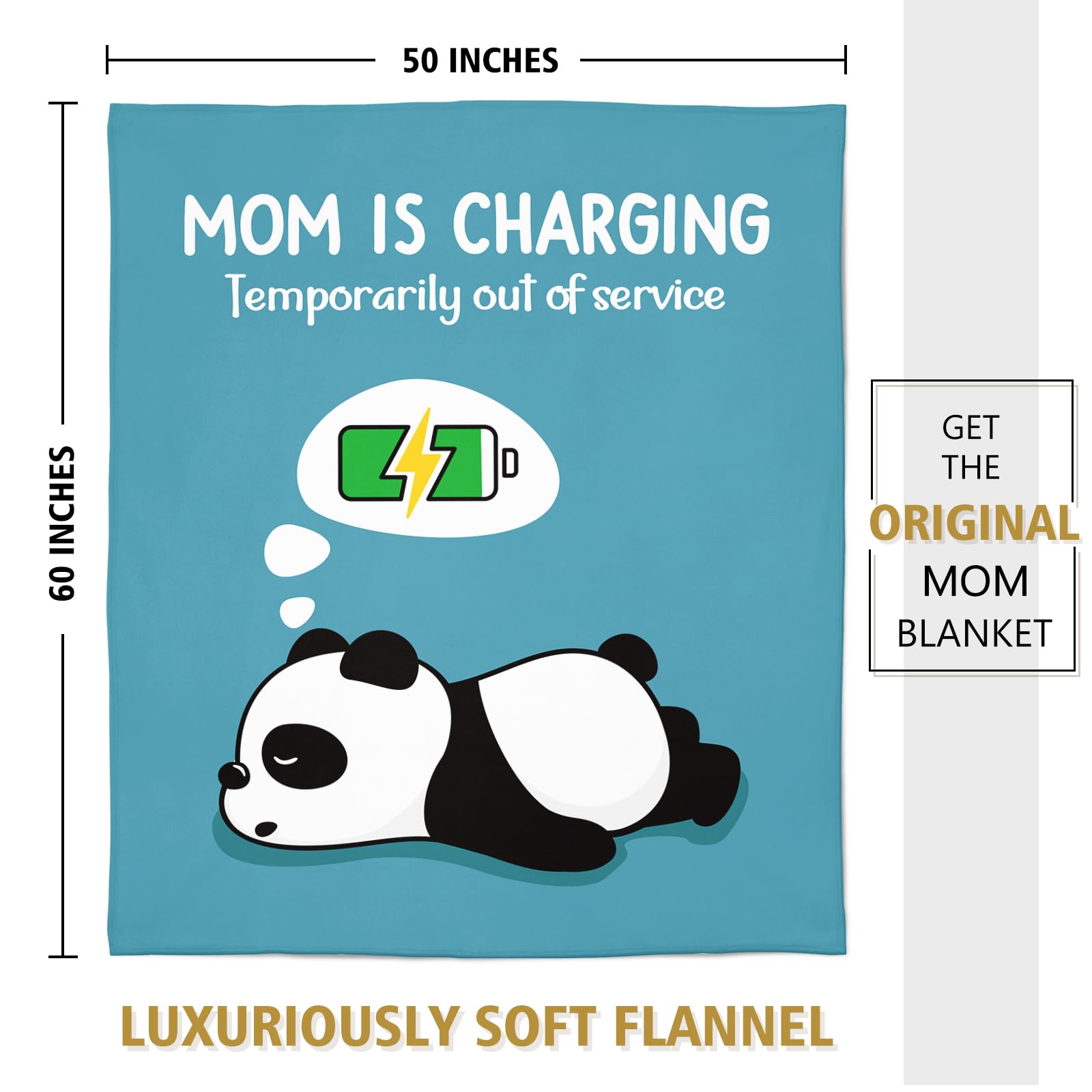 Craftique Mom's Charging Blanket bedding layer closeup, lightweight warmth