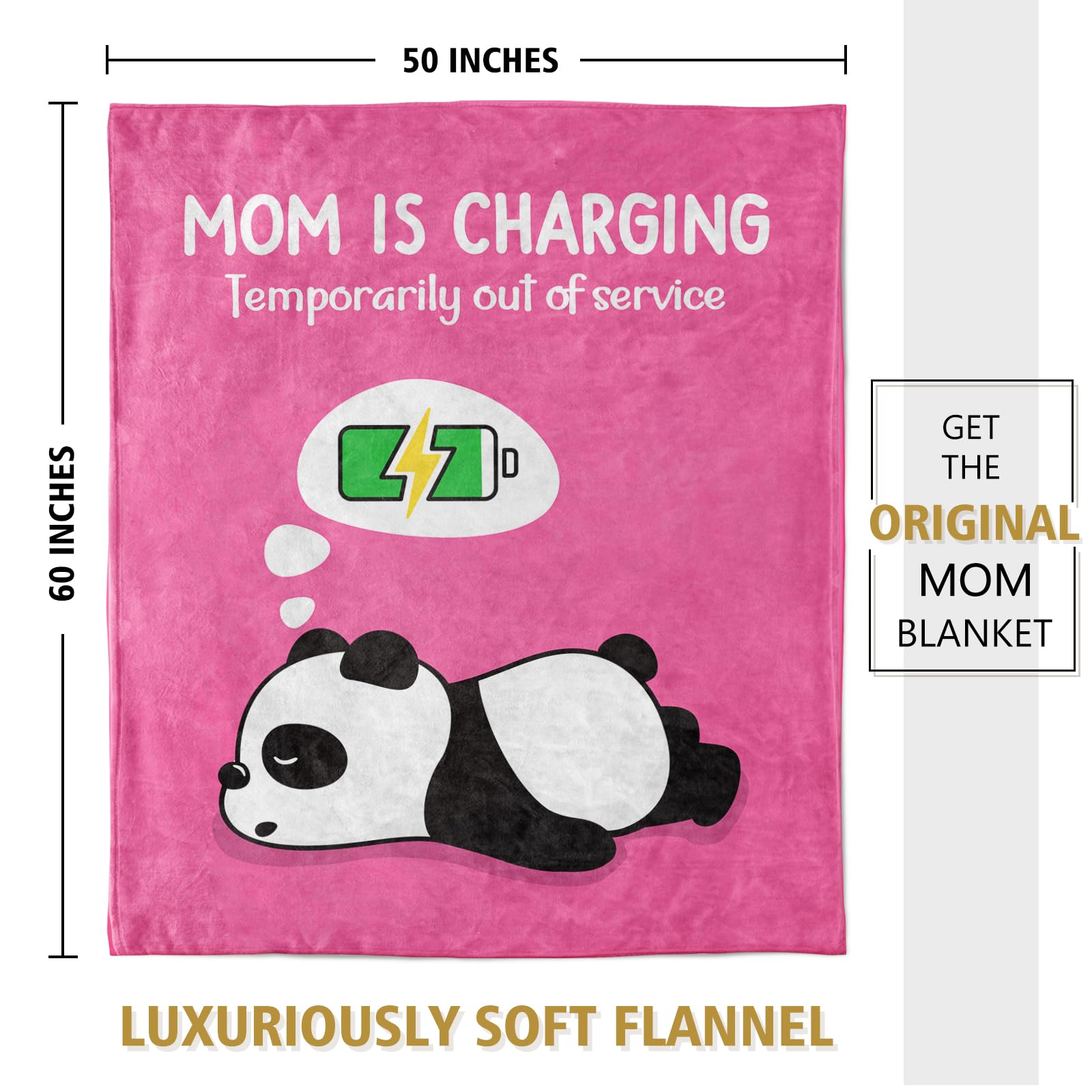 Craftique Mom's Charging Blanket closeup fabric — premium microfiber feel