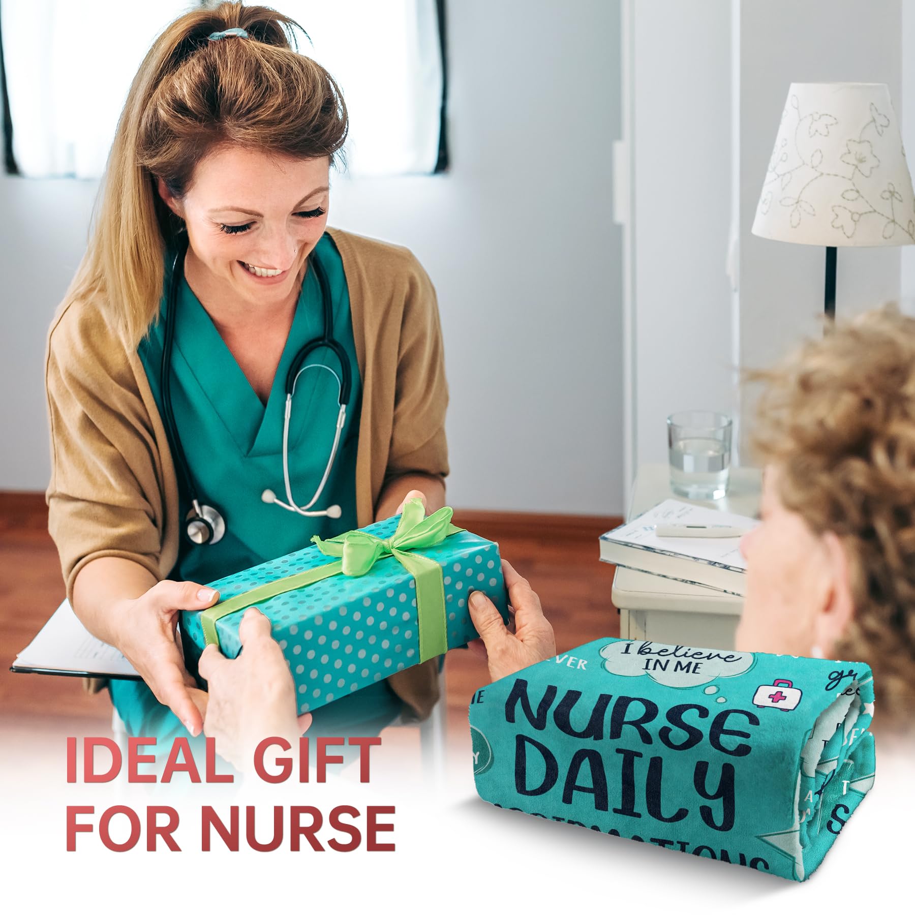 Craftique nurse week gifts blanket shown as thoughtful keepsake