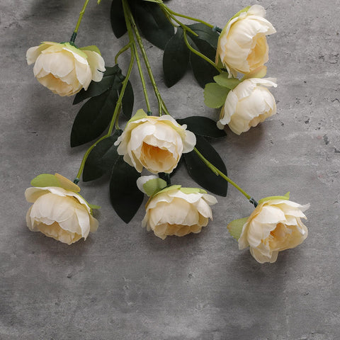 Craftsatin wedding centerpieces with 42 blooms offer timeless elegance.