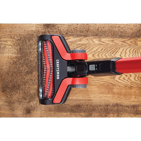 CRAFTSMAN V20 kit with 3-in-1 tools supports above-floor and below-floor cleaning.
