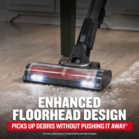 CRAFTSMAN V20 upgraded floorhead captures debris on multiple surfaces