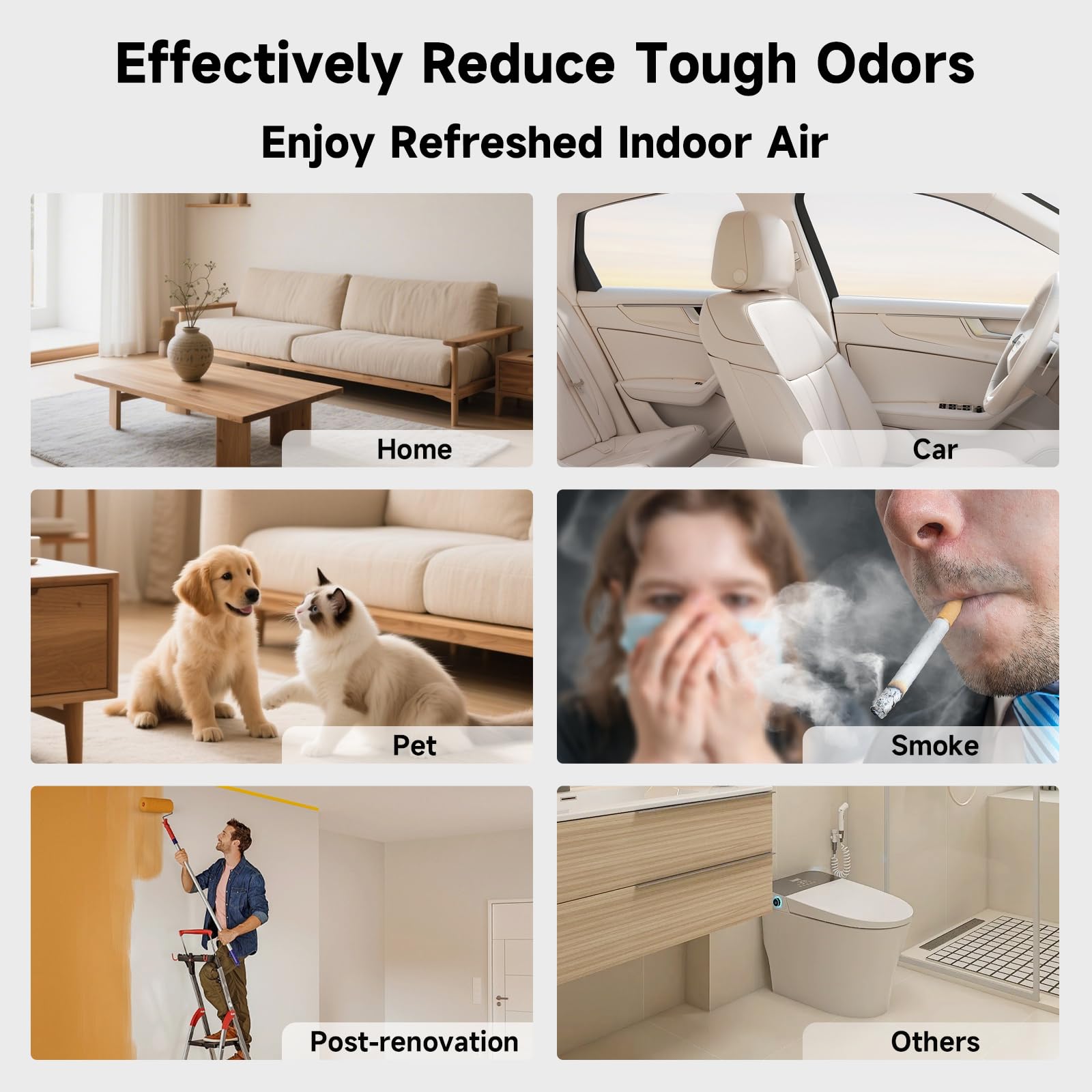 CrazyOne dual-mode machine supports ozone and negative ion for odor refresh