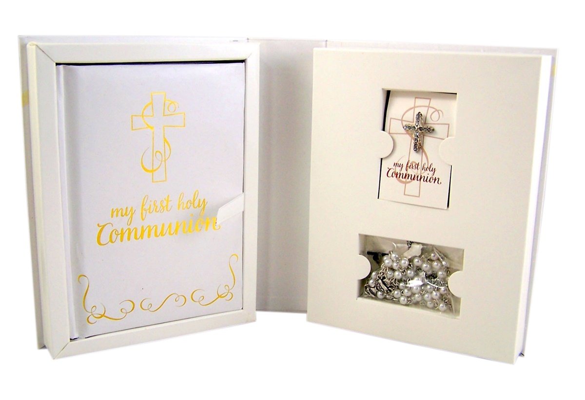 Creative Brands Faithworks mass book with foil stamp and gilded edges