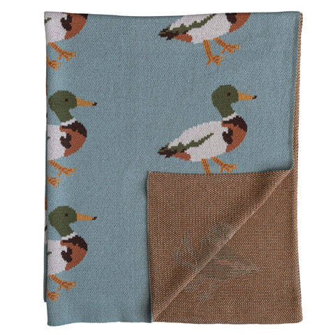 Creative Co-Op cotton baby blanket designed for gentle skin and easy care.