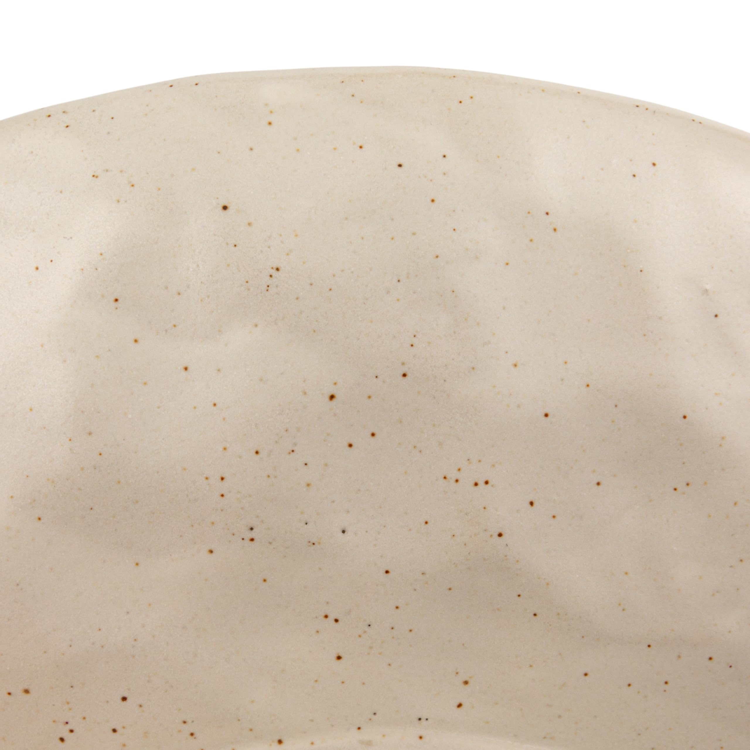 Creative Co-Op fruit display bowl enhances kitchen counters with texture