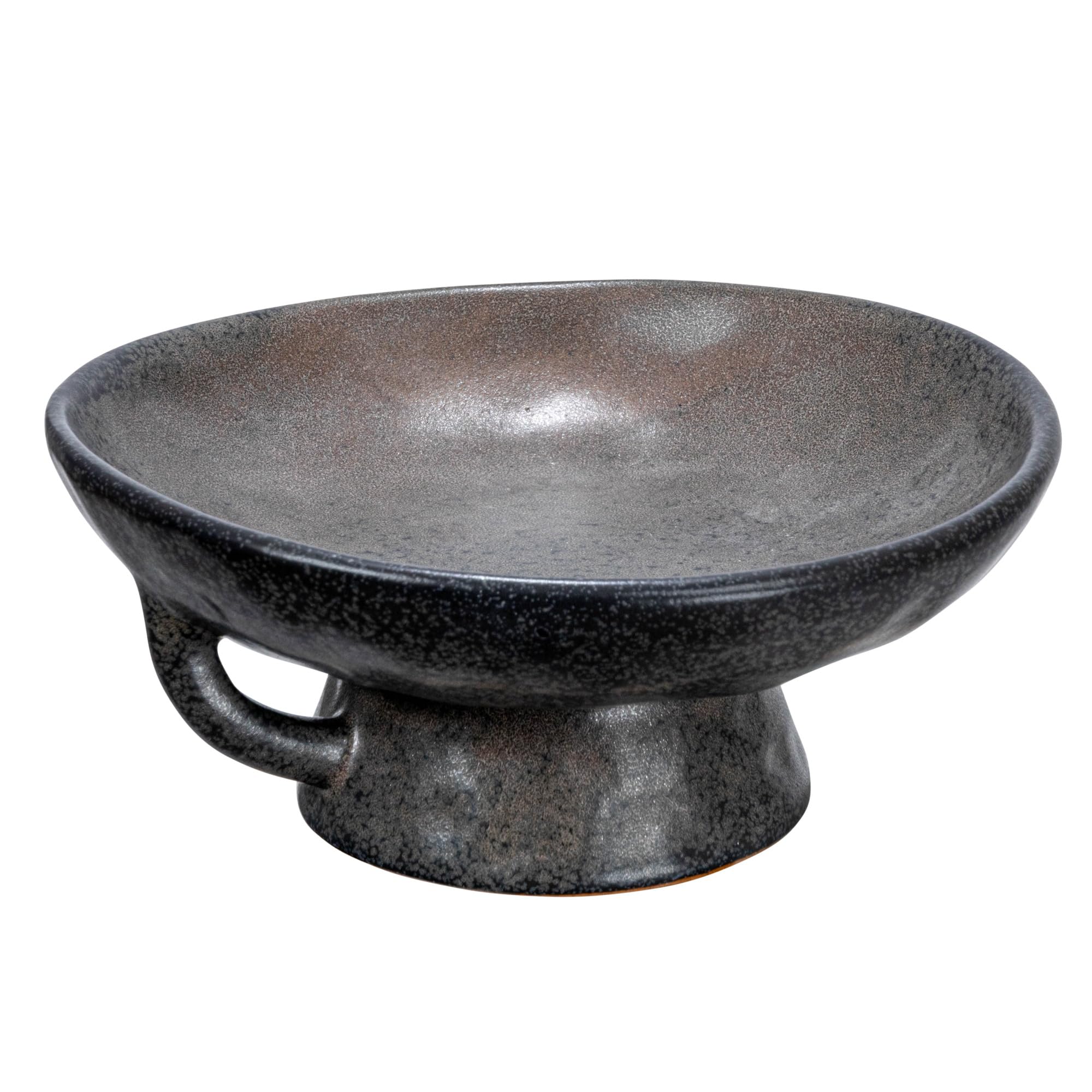 Creative Co-Op stoneware bowl side view highlighting durable material for daily serving