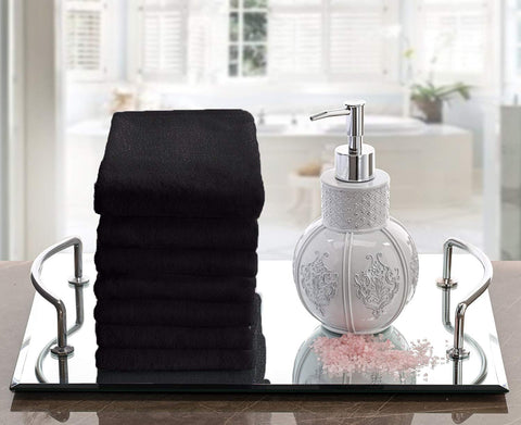 Creative Scents towels with finished edges prevent unraveling for long-lasting use.
