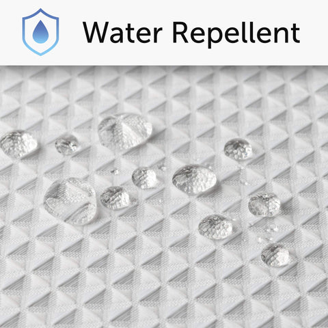 Creative Scents machine-washable curtain with a cotton-feel finish for easy cleaning.