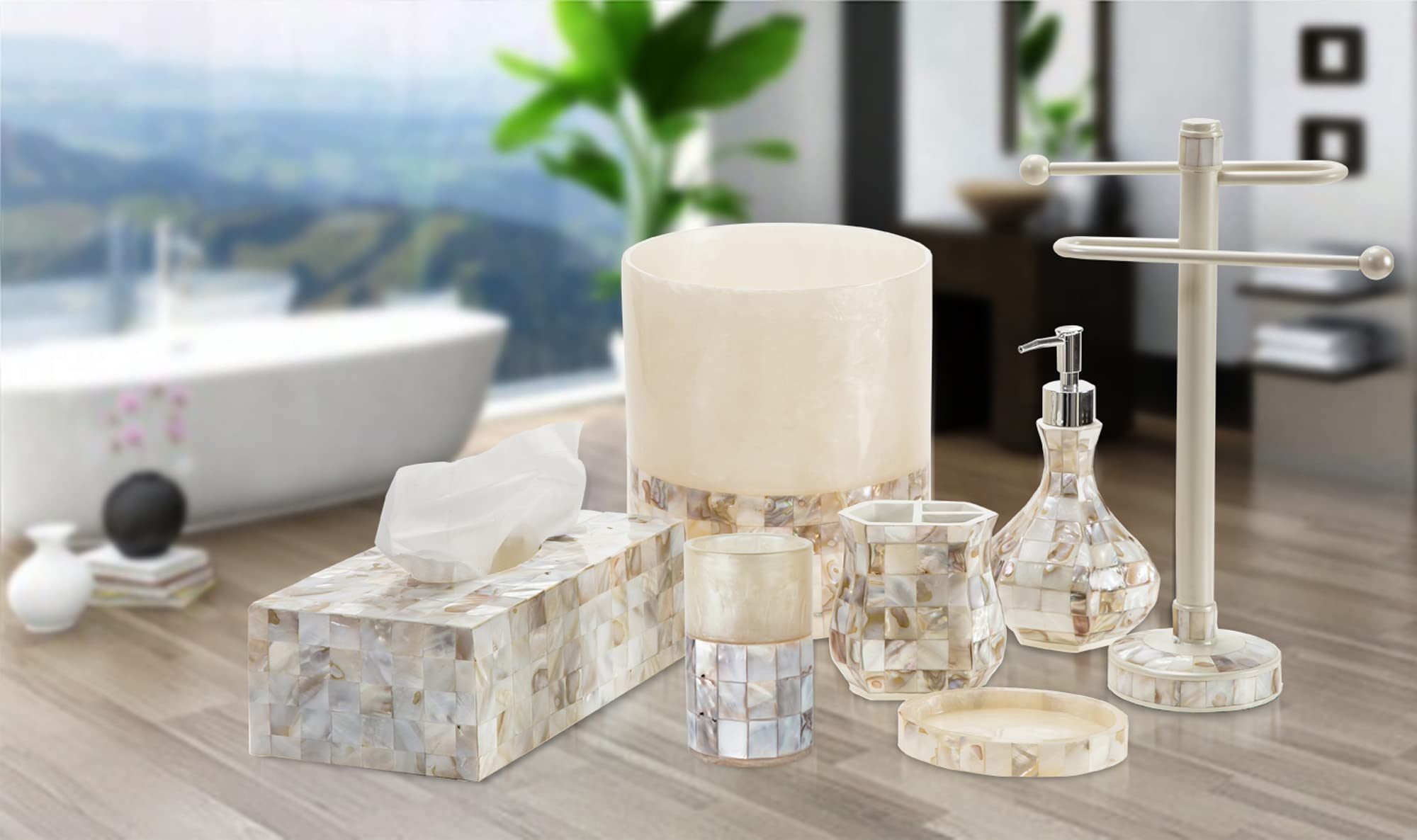 Creative Scents Milano versatile placement for kitchen, bath, or desk.