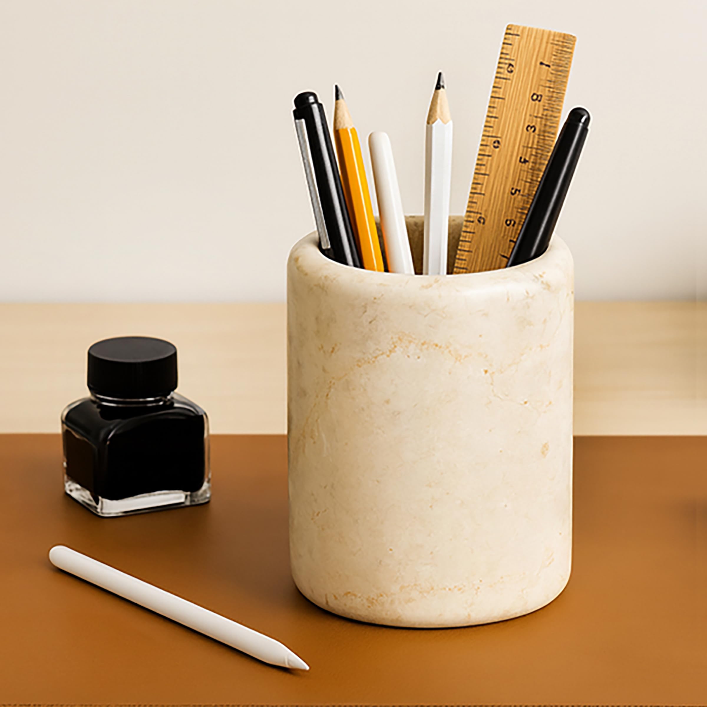Creative Home durable marble maintains its elegant look with easy wipe-down maintenance.