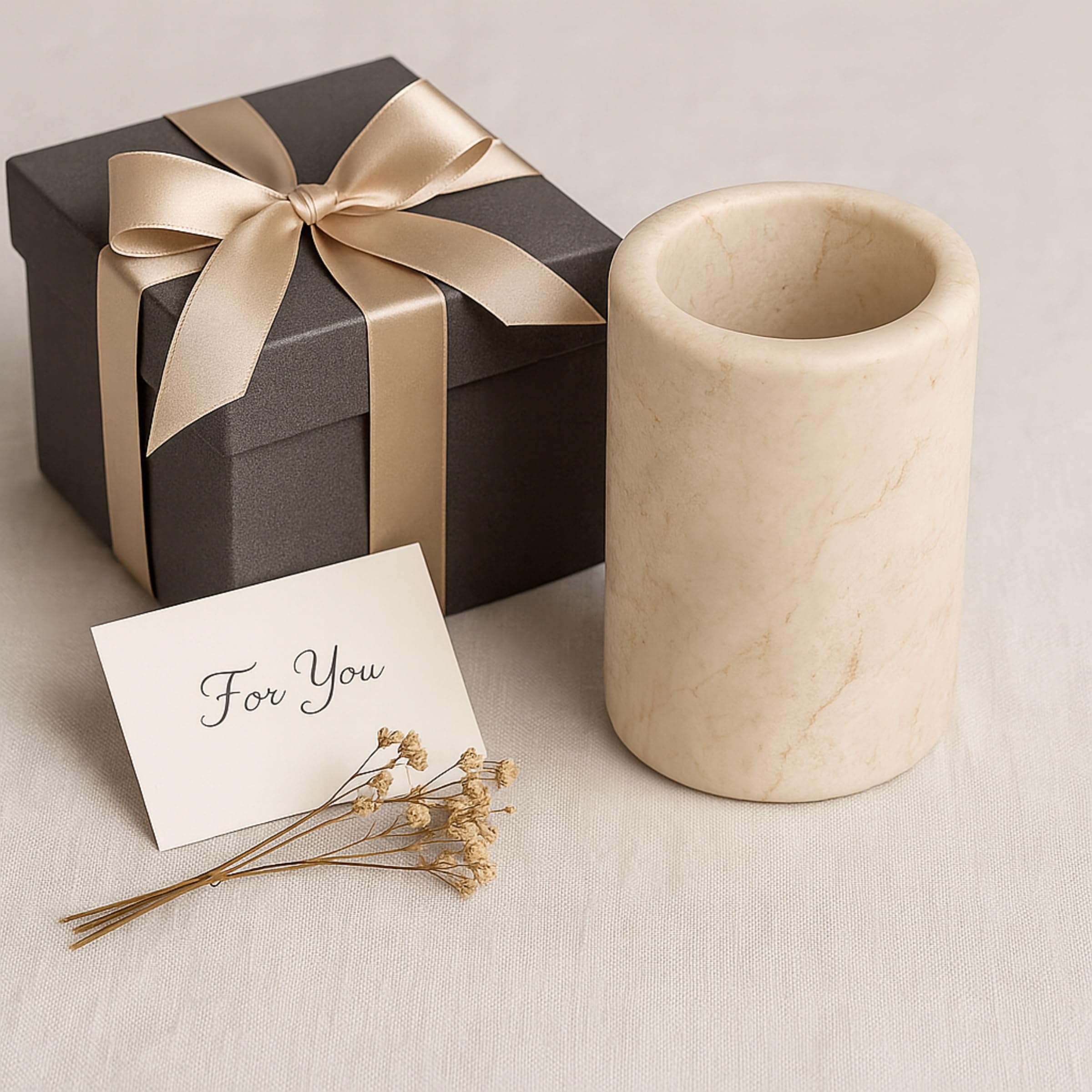 Creative Home easy-care surface resists moisture for daily bathroom use.