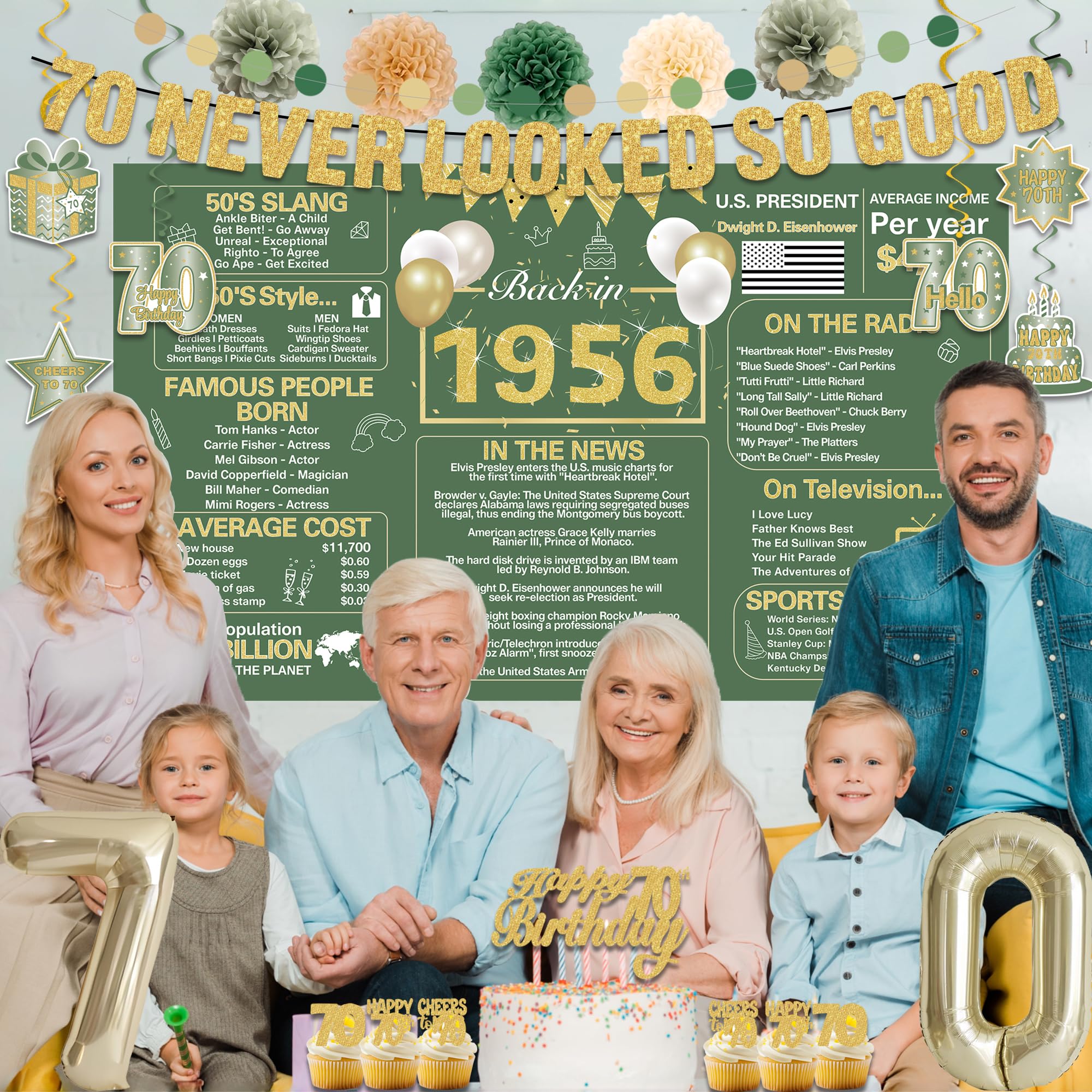 Crenics birthday cake toppers collection adds playful accents on treats.
