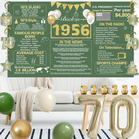 Crenics latex balloons in five colors add festive charm.
