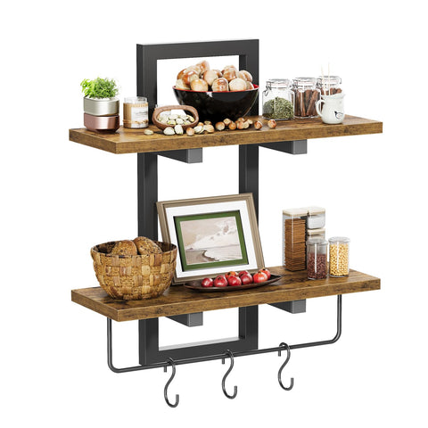 Creso Hom easy-install shelves with hidden hardware for quick setup