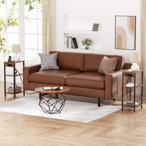 creso-hom rustic brown finish adds warm style