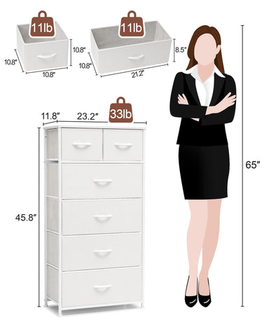 Crestlive tall dresser fits bedrooms, entryways, and small spaces.