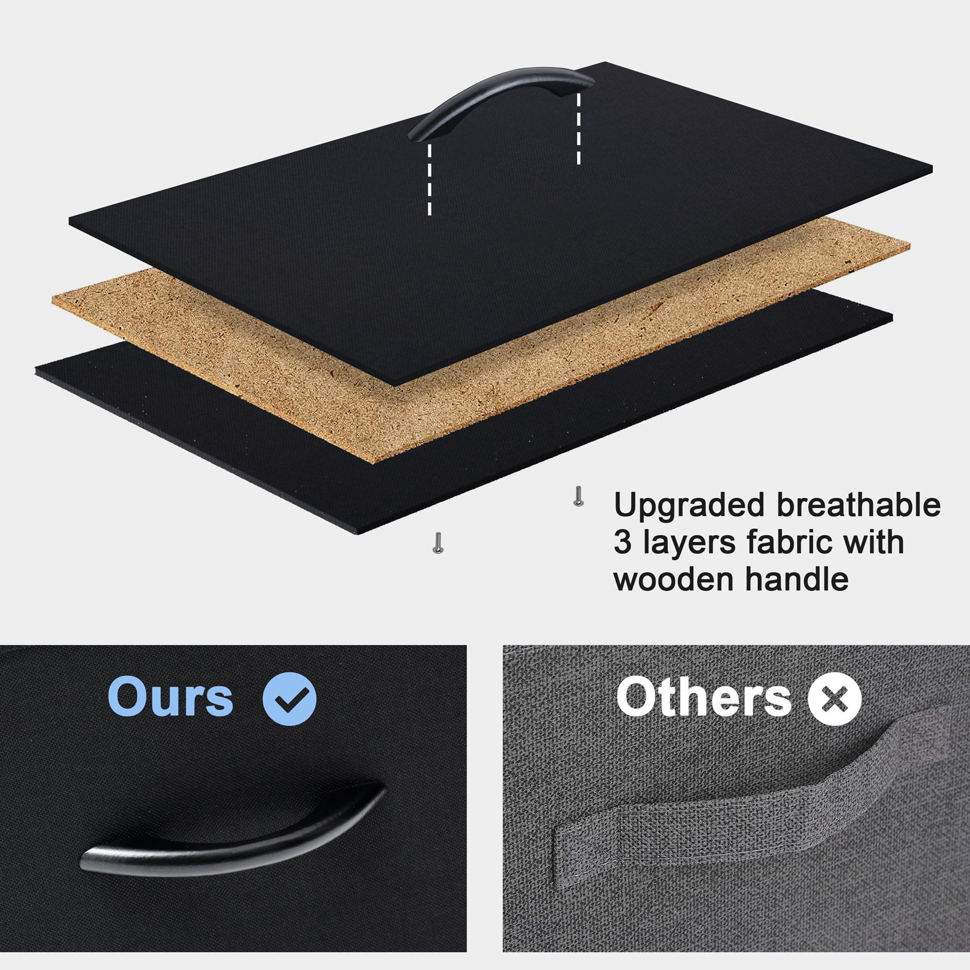 Crestlive Products dimensions illustrate drawer sizes for efficient garment storage.