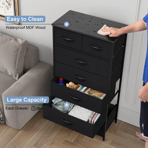 Crestlive Products vertical dresser steel frame emphasizes durability for daily use.