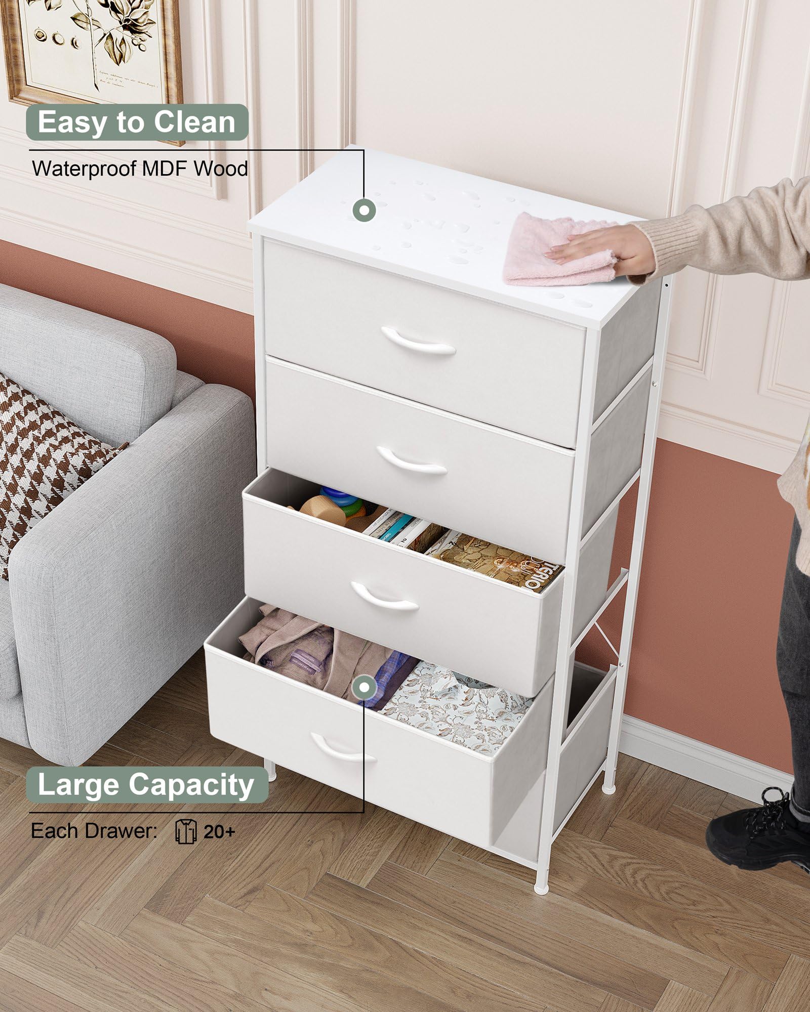 Crestlive tall dresser dimensions and compact footprint for planning