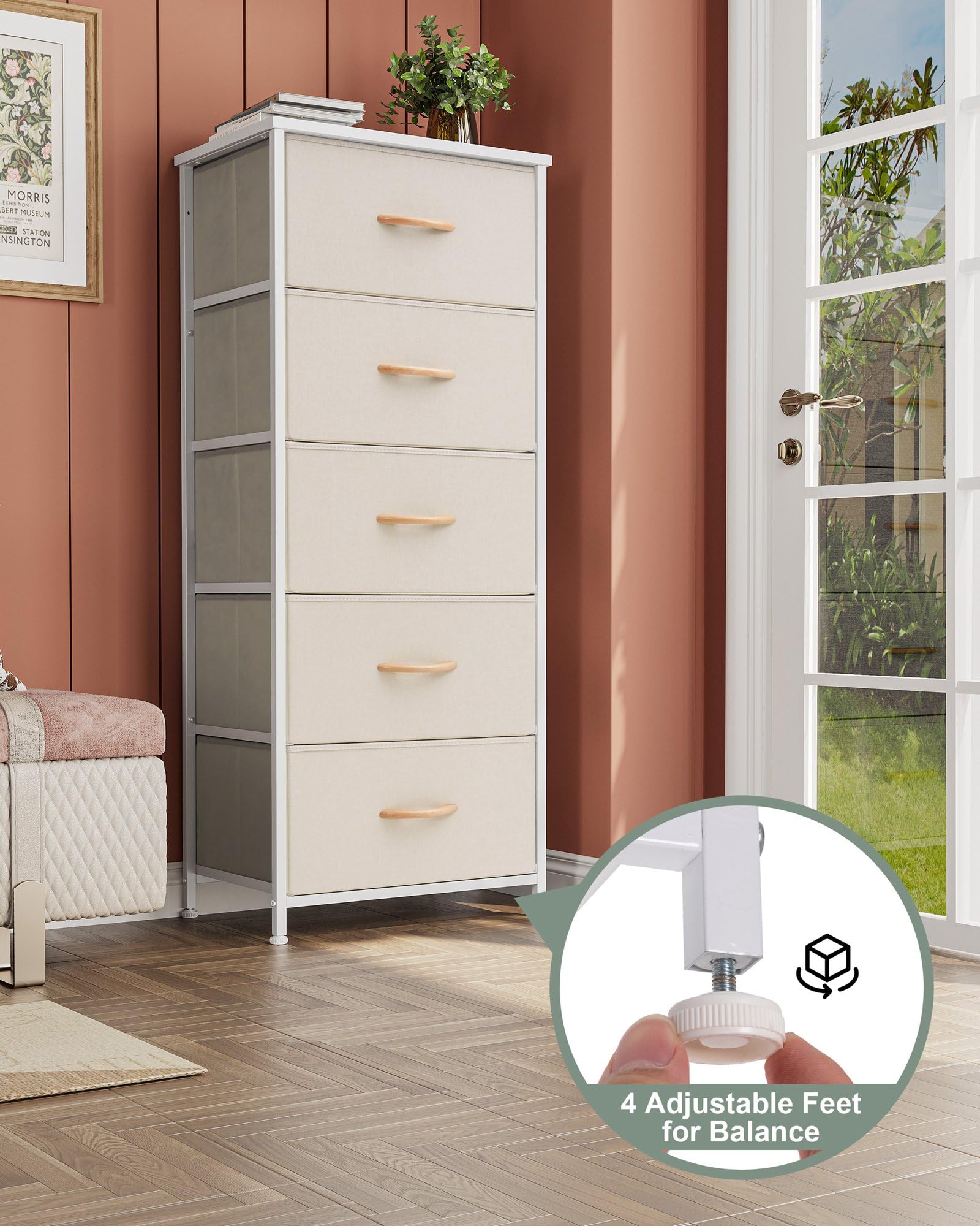 Crestlive nursery or playroom setup for tidy clothing and toys.