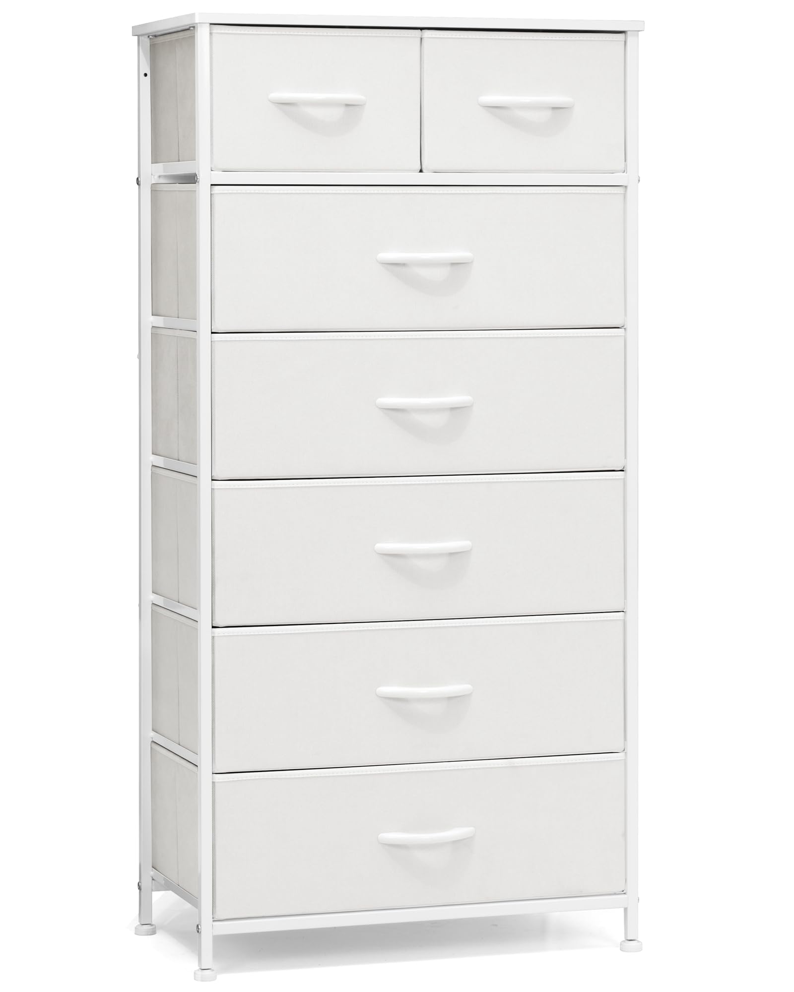 Crestlive vertical dresser with sturdy steel frame offers durable organization.